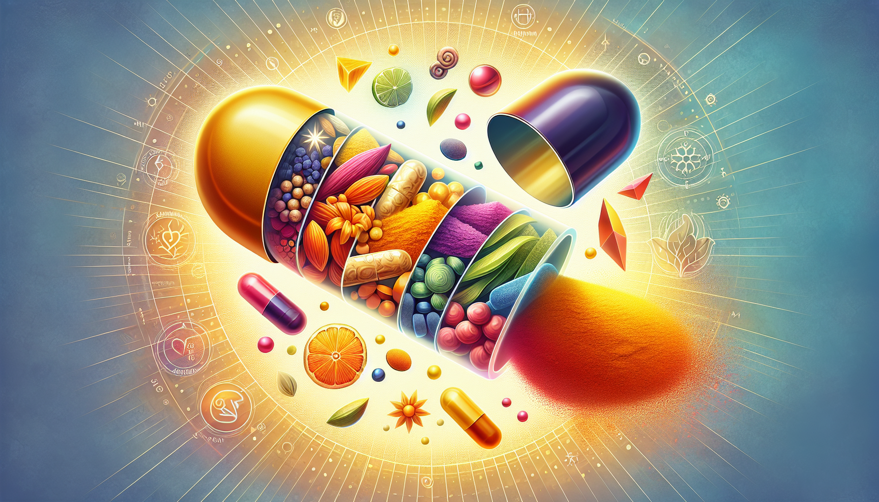 Inhaltsstoffe und Wirkstoffe in Kurkuma Kapseln - Curcumin, Curcuminoide, Vitamine, Mineralstoffe, Piperin